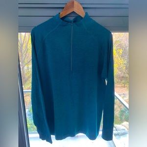 Lululemon Metal Vent Quarter Zip Shirt XL